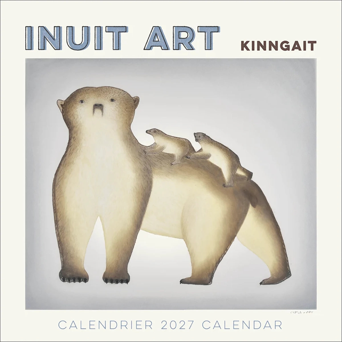 2027 Inuit Art Wall Calendar