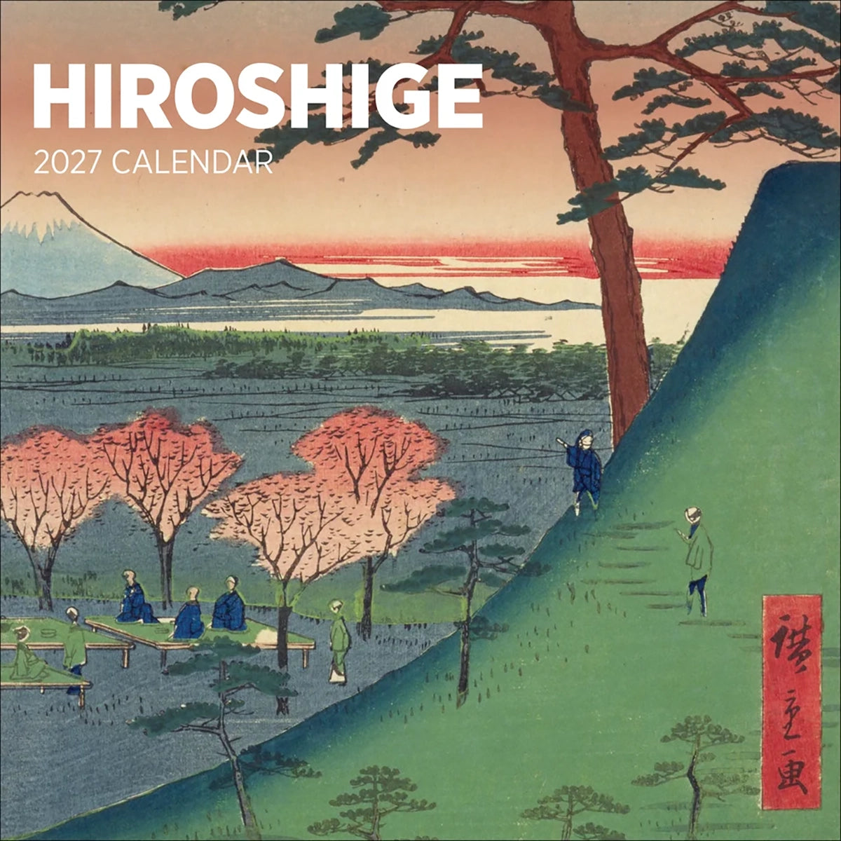 2027 Hiroshige Wall Calendar