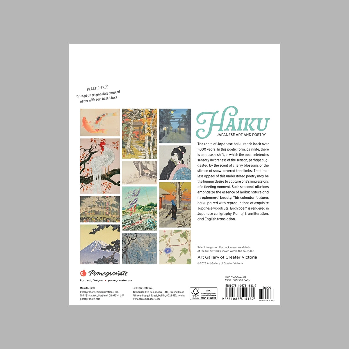 2027 Haiku MINI Calendar