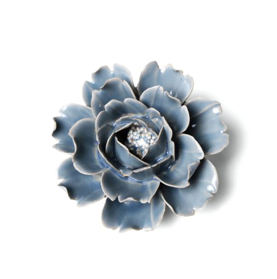 Ceramic Blue Rose