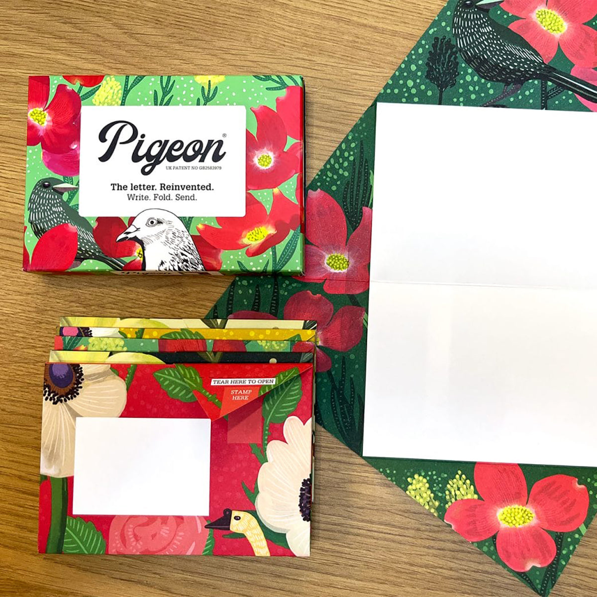 Dusk to Dawn Pigeon Letter Pack