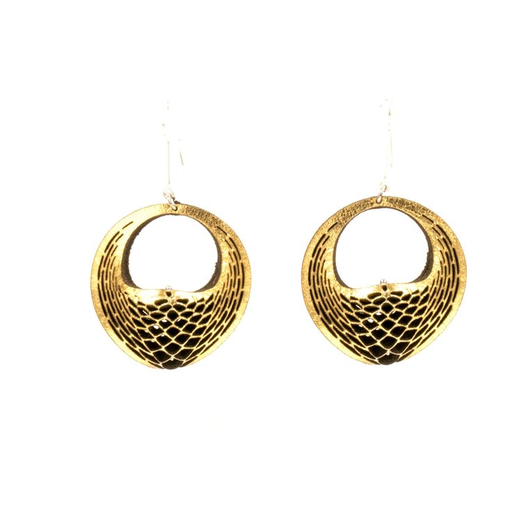 VLA Gold Earrings