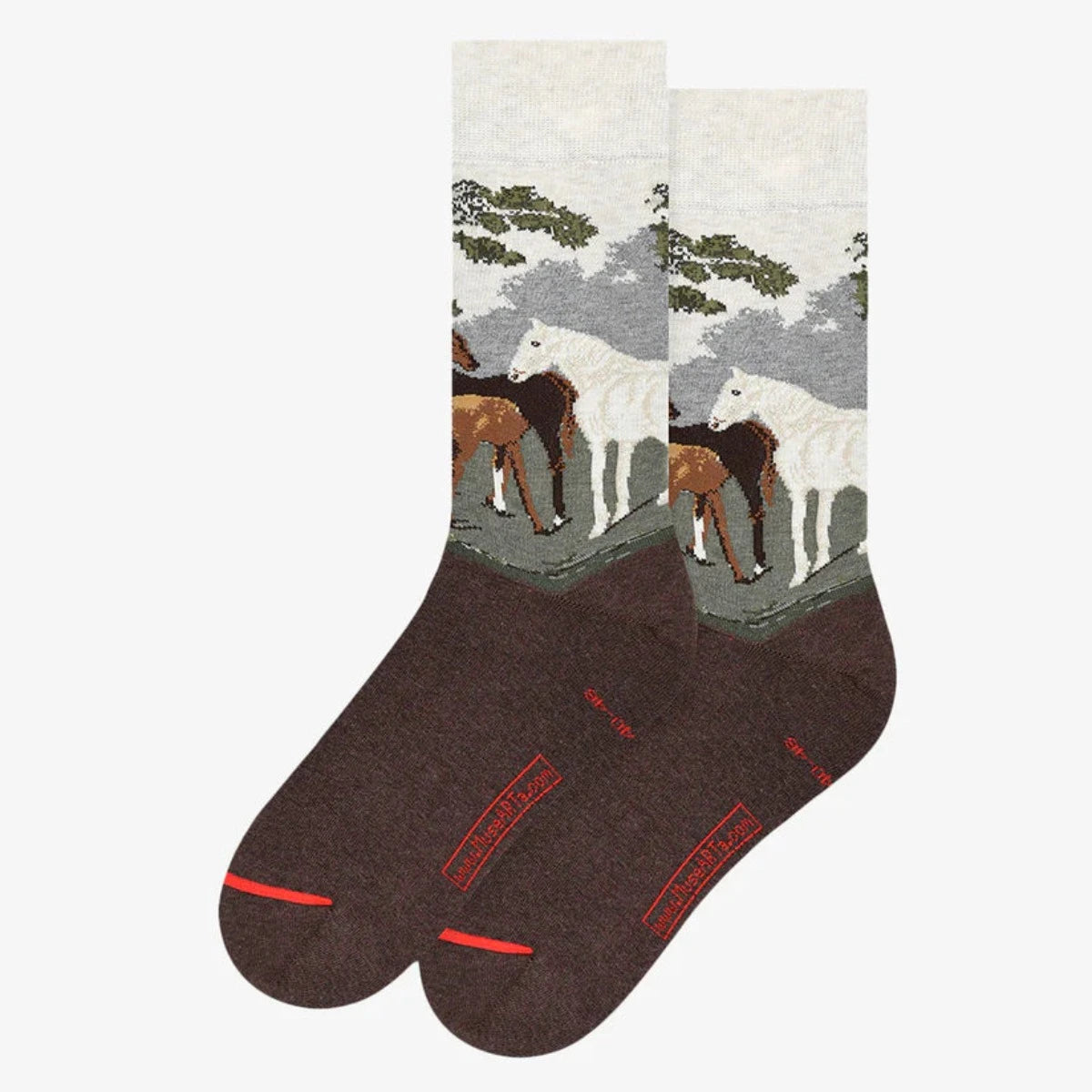 Stubbs Mares and Foals Men&#39;s Socks