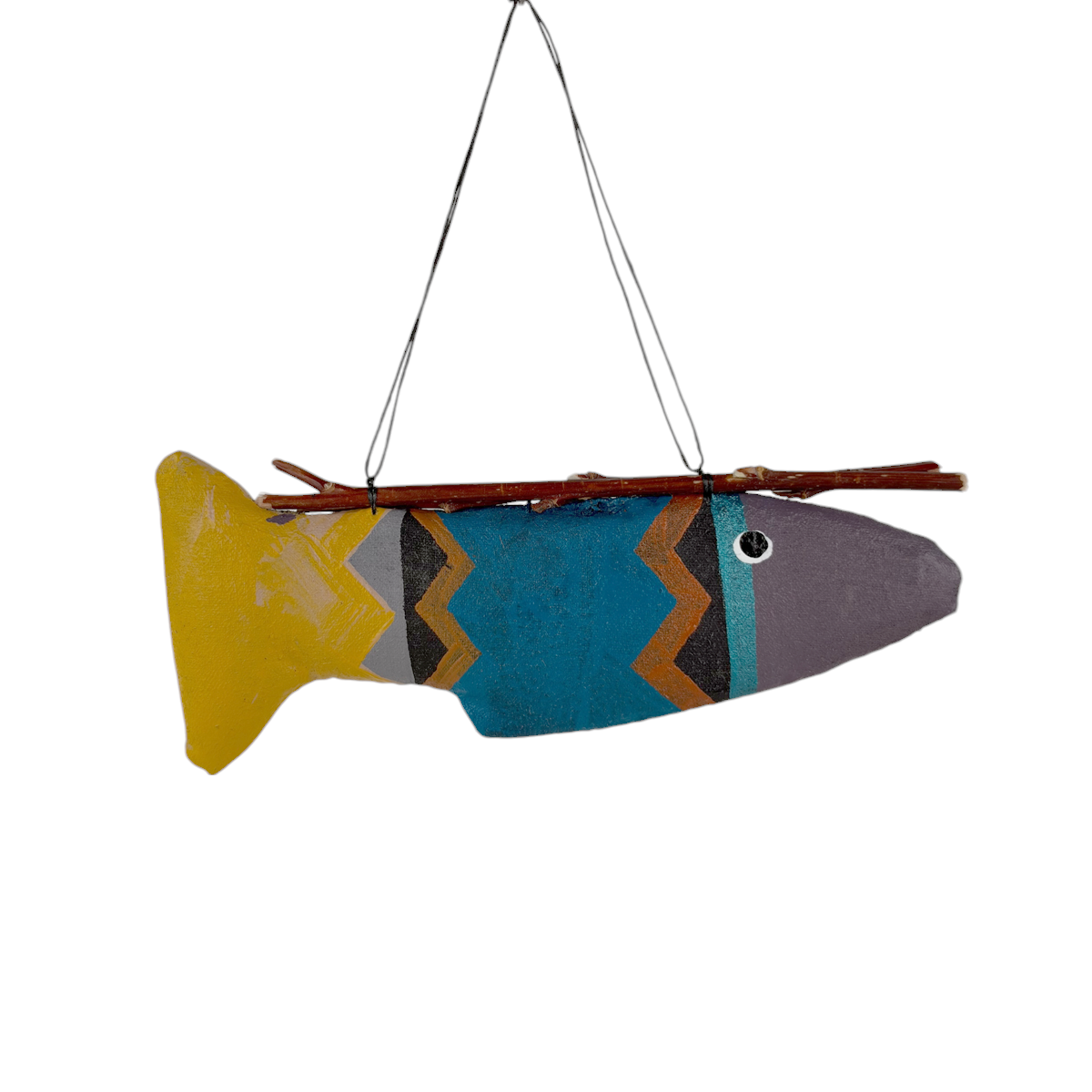 Peter Ray James Fish Ornament