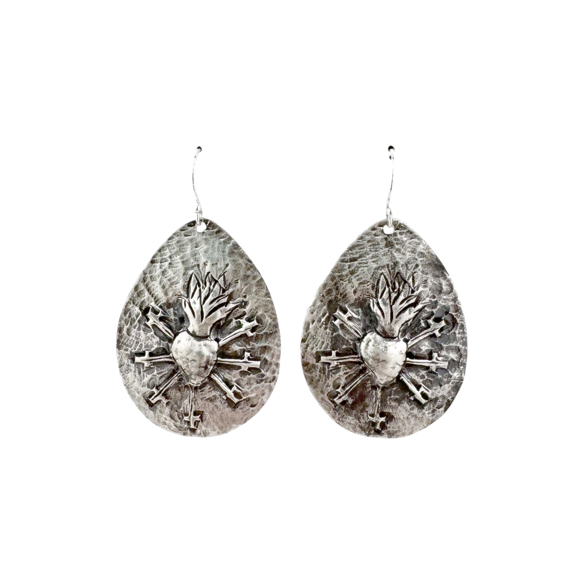 Ralph Sena Sacred Heart Earrings
