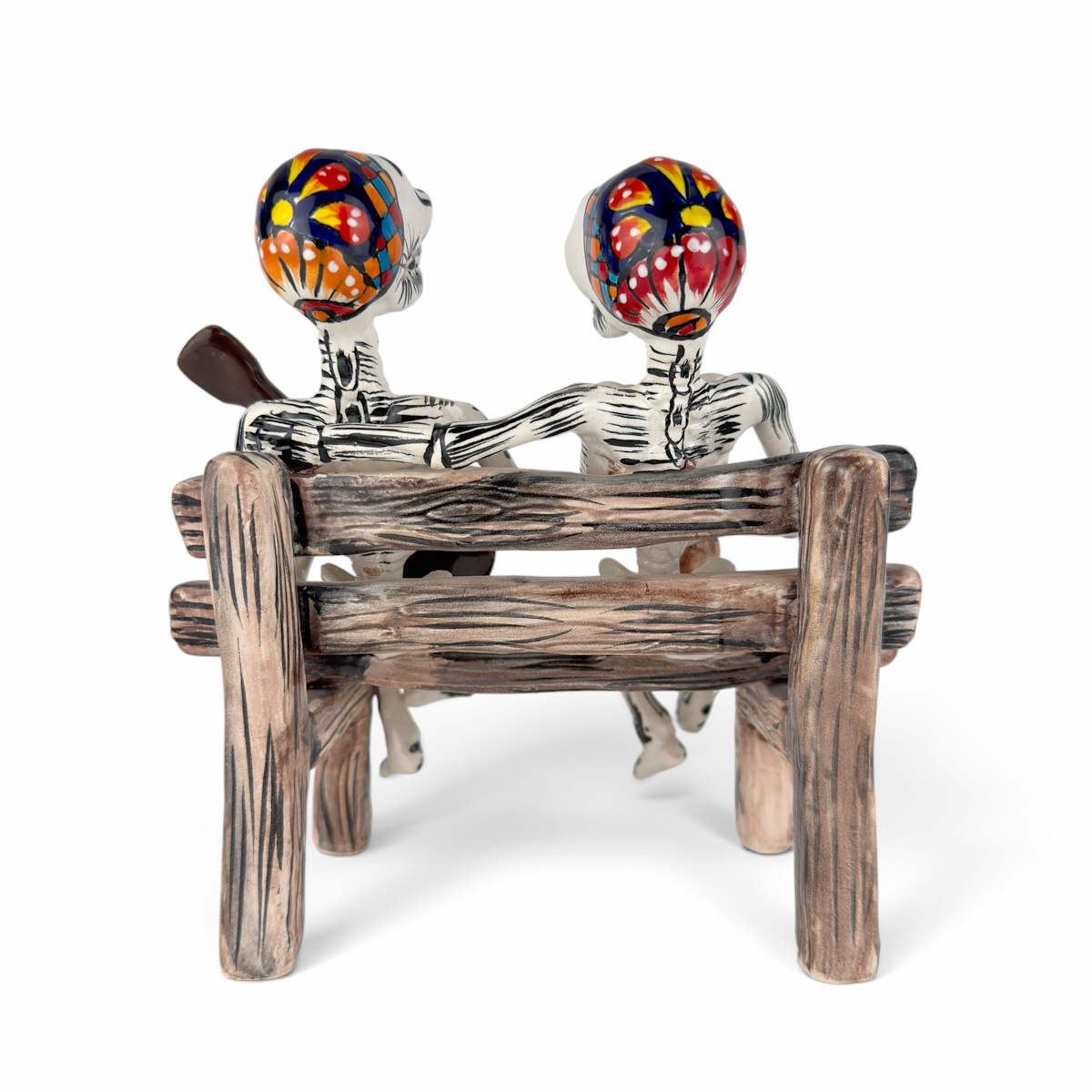 Day of the Dead Talavera Skeleton Friends