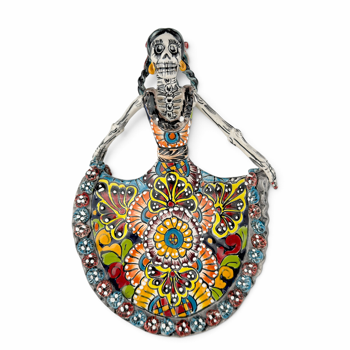 Day of the Dead Talavera Catrina Dancer