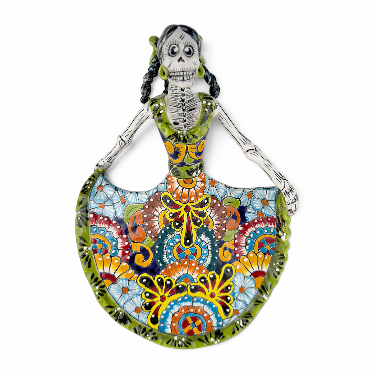 Day of the Dead Talavera Catrina Dancer