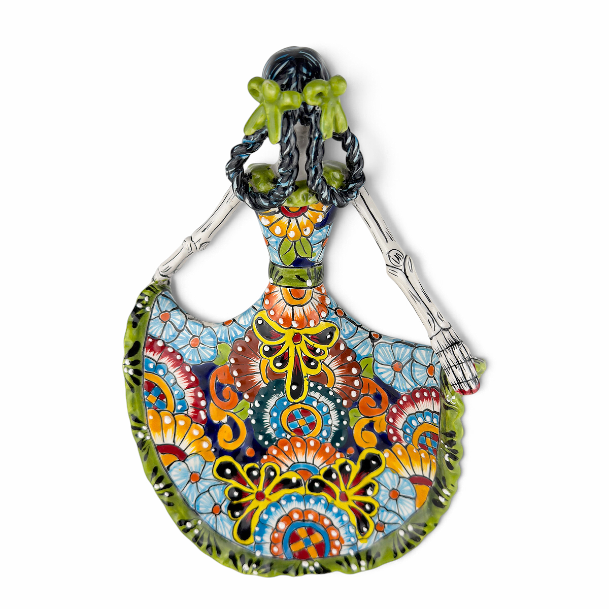 Day of the Dead Talavera Catrina Dancer