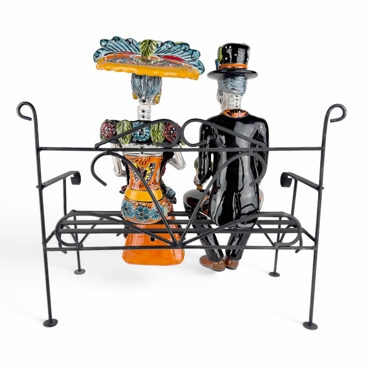 Day of the Dead Talavera Catrina and Gentleman