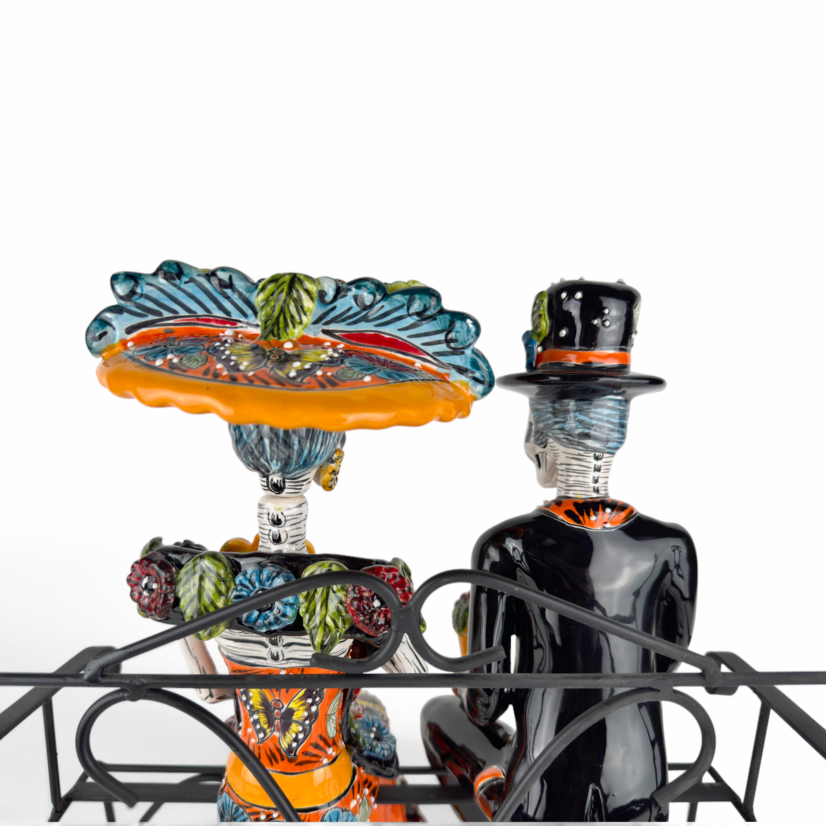 Day of the Dead Talavera Catrina and Gentleman