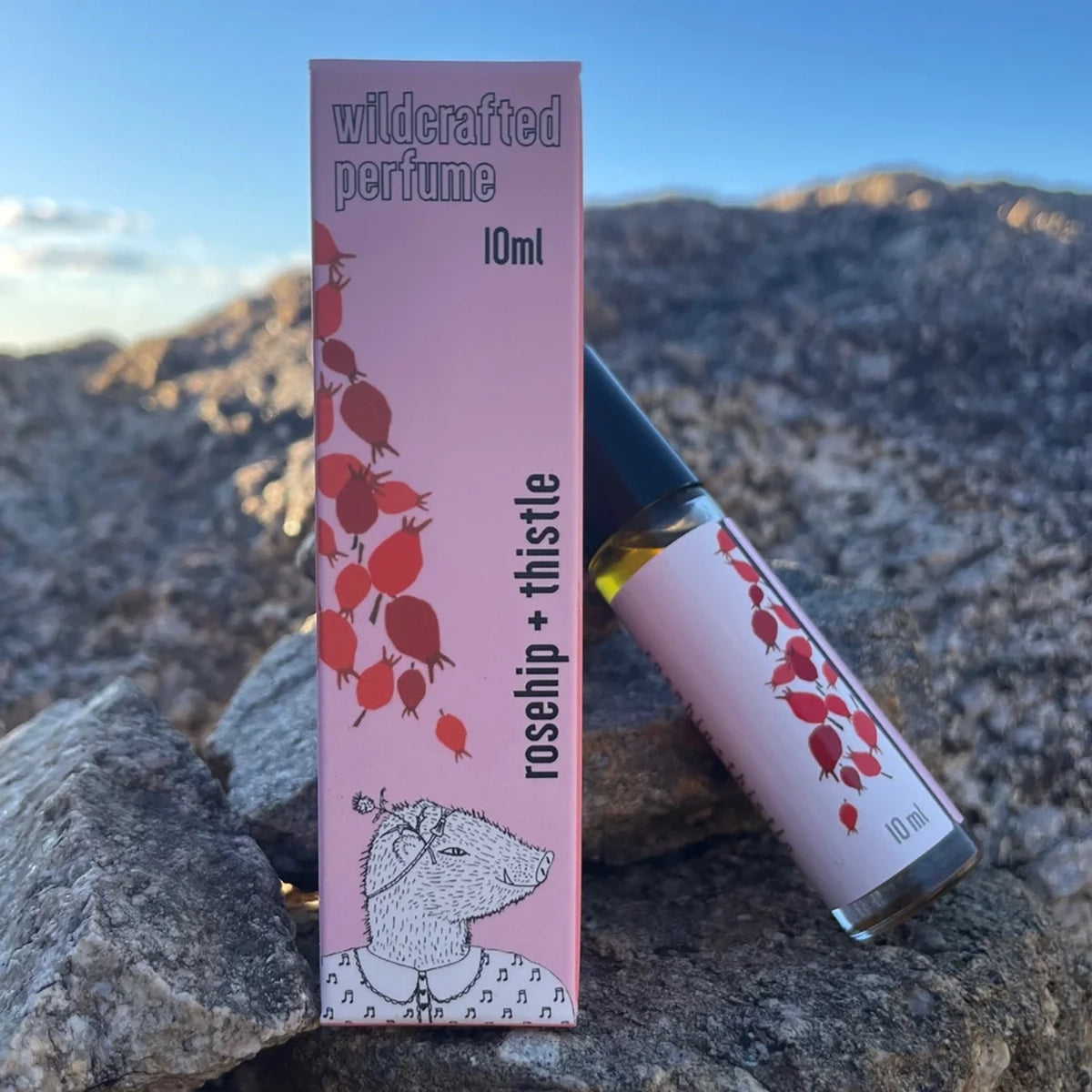 Rosehip + Thistle Perfume Roller