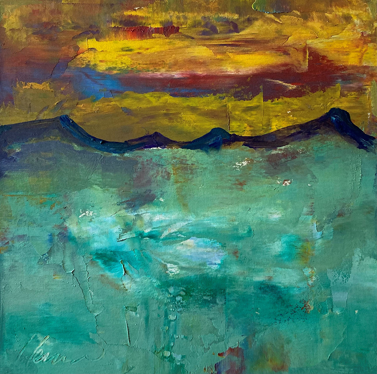 Isabel Ferreira-De Puy Original Miniature Oil Painting No. 2