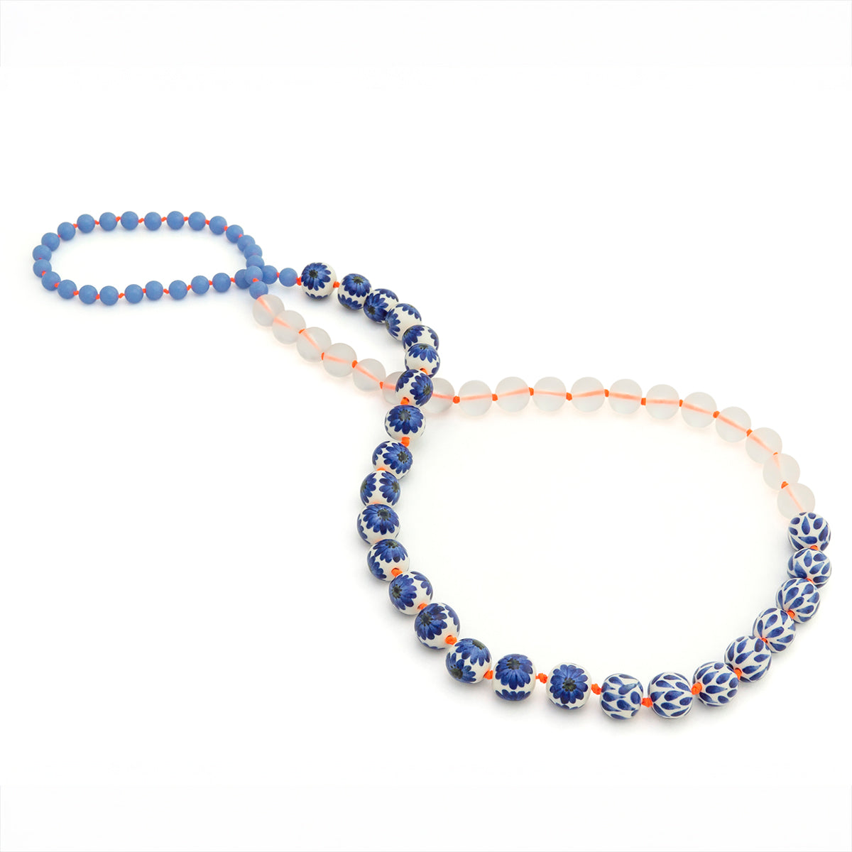 El Carmen Mini Ceramic Crystal Necklace