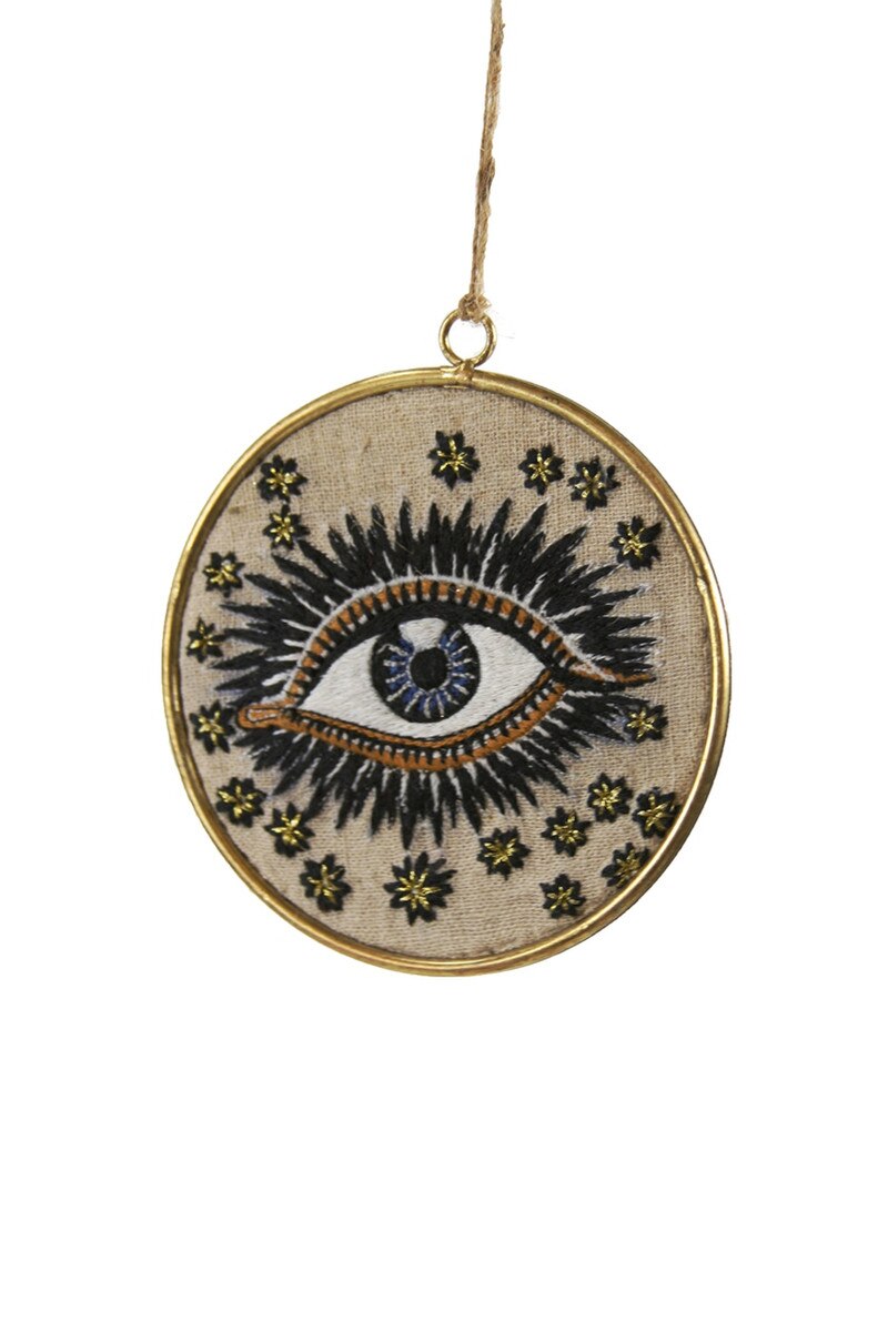 Lucky Eye Disc Ornament