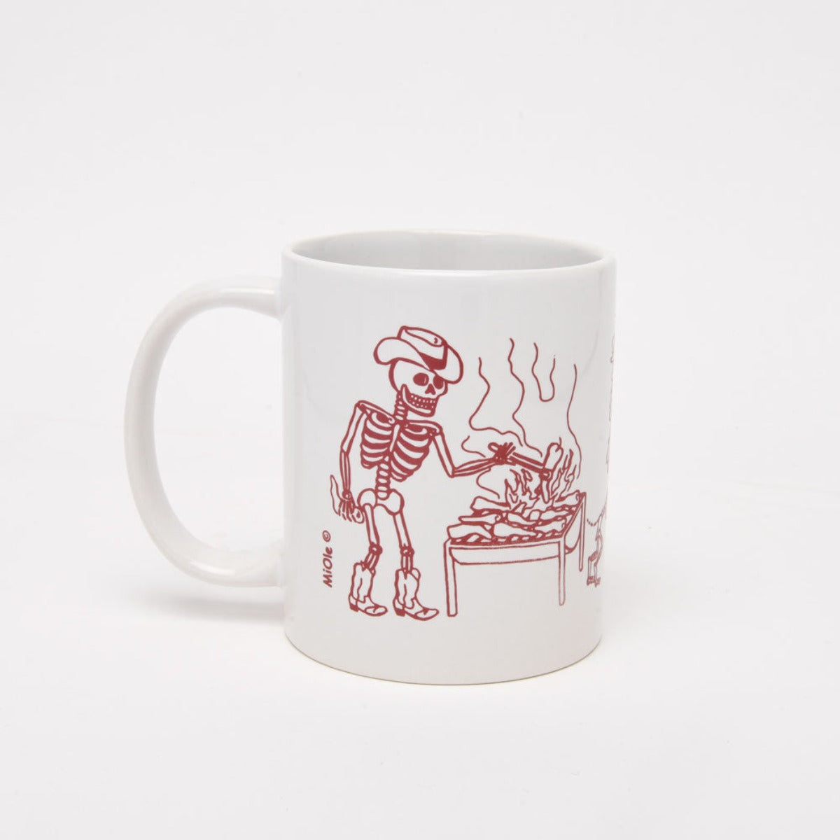 Chile Roaster Skeleton Day of the Dead Mug