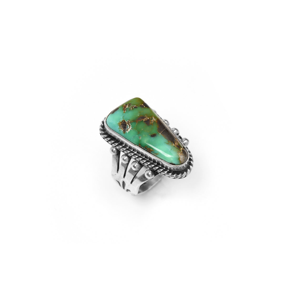 Albert Jake Carico Turquoise Ring