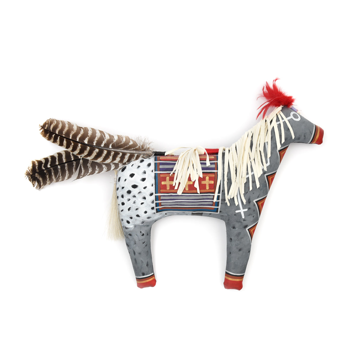 Peter Ray James Horse with Feathers XL