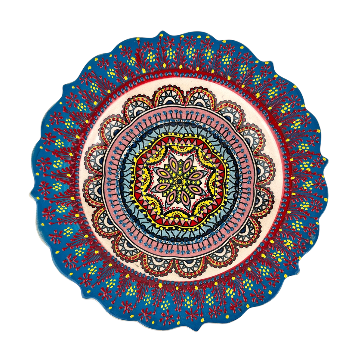 Turkish Garden Plate