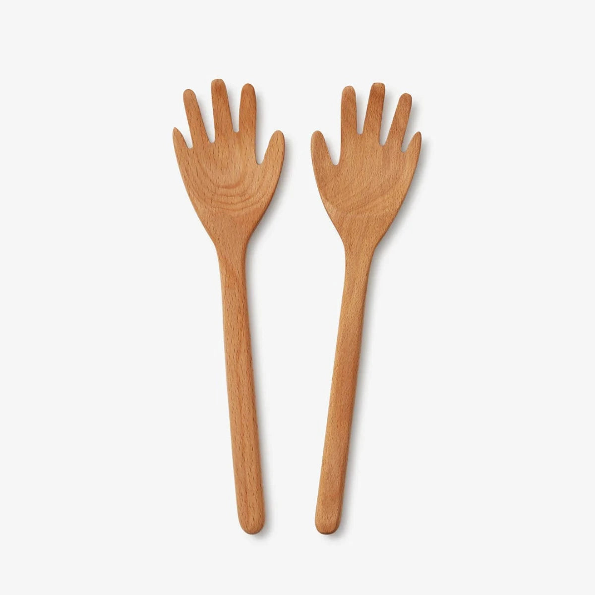 Serving Friends Wood Utensils, Hands