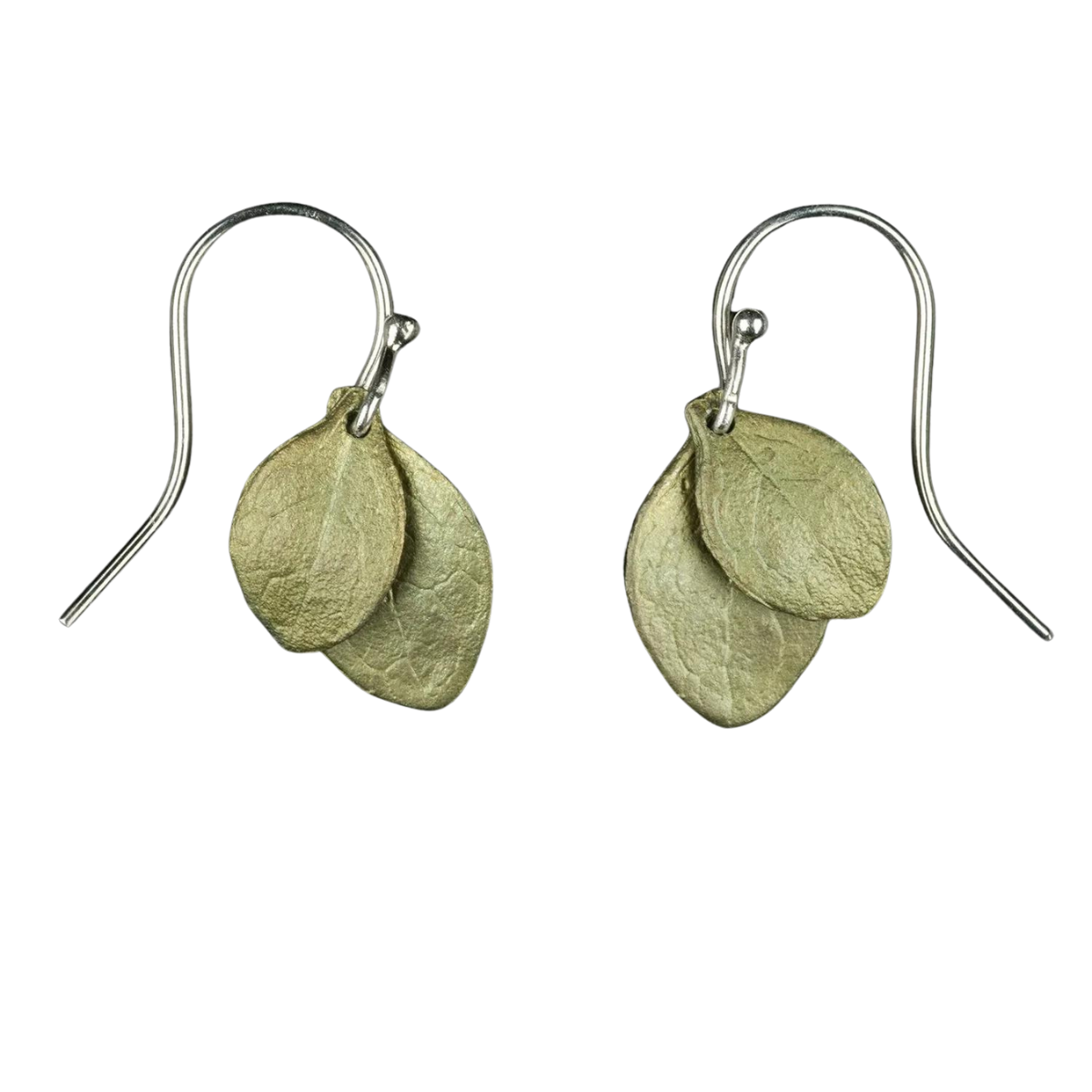 Irish Thorn Two Leaf Earrings