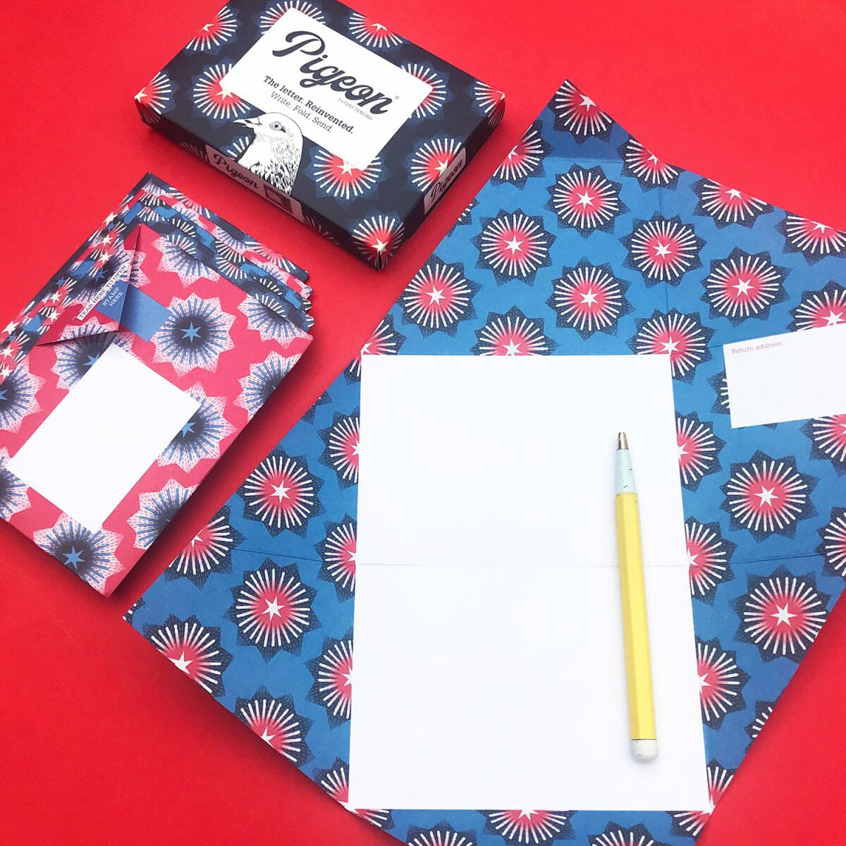 Starburst Pigeon Letter Pack