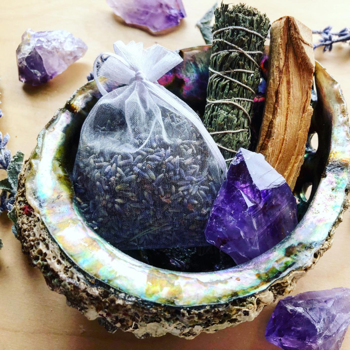 Mystic Muse Crystal Smudge Kit