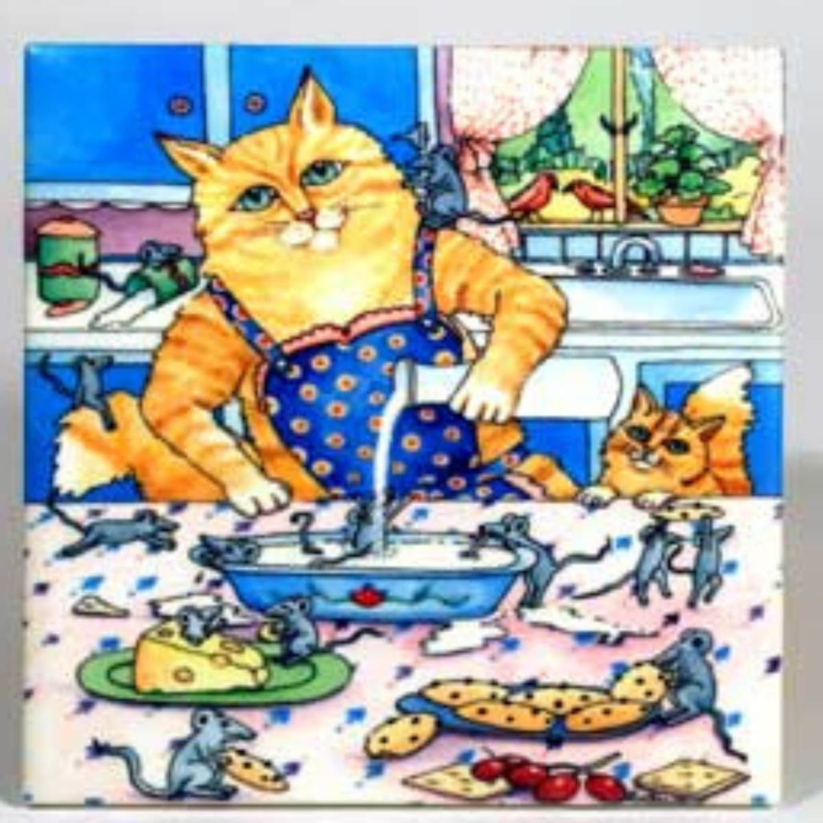 The Kitchen Cat Tile