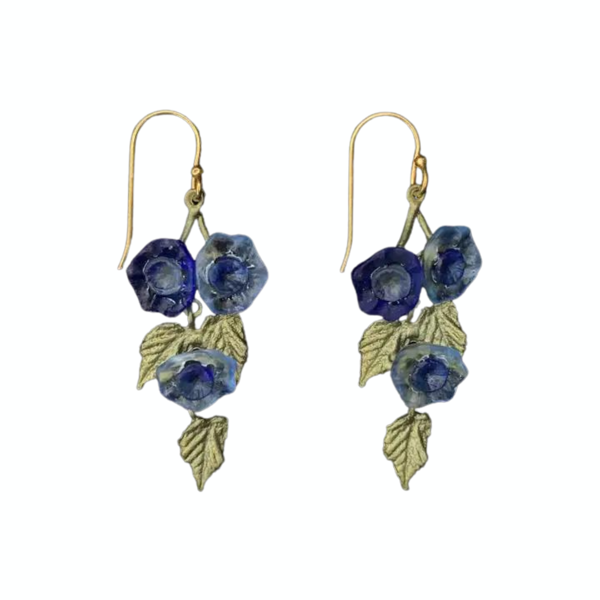 Morning Glory Wire Earrings