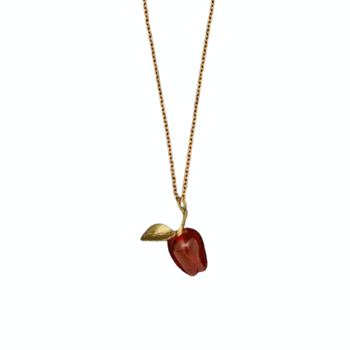 Delicious Apple Pendant Necklace