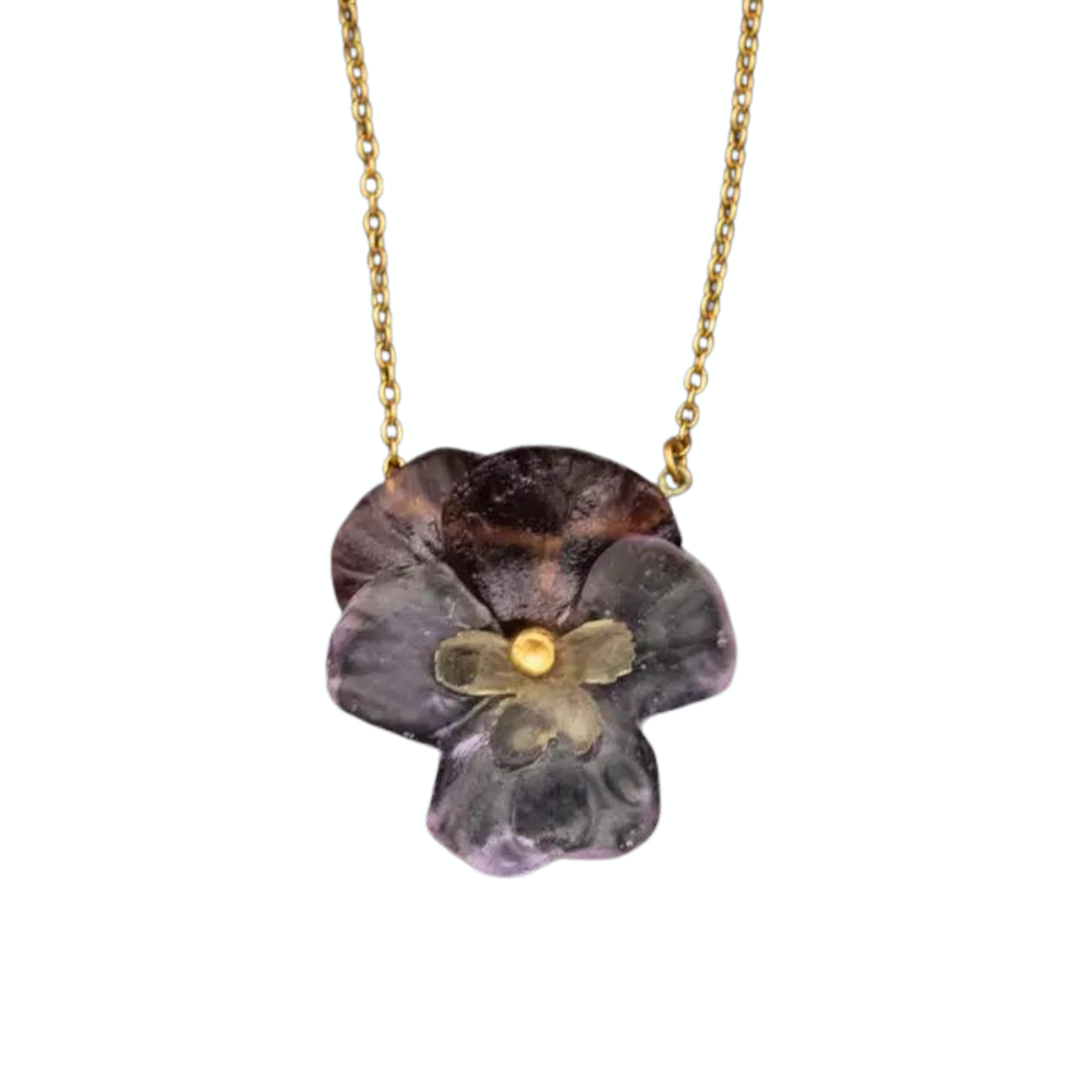 Pansies Flower Pendant