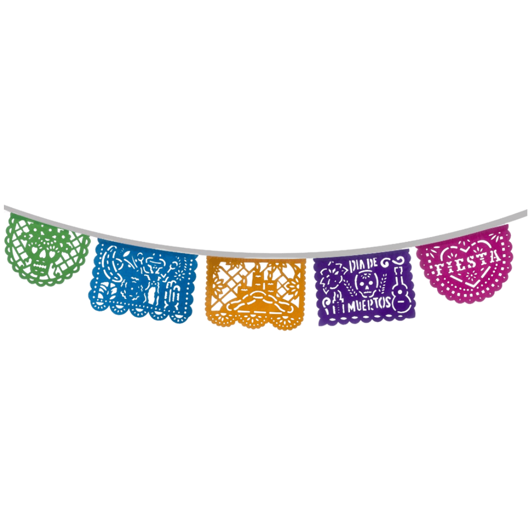 Small Papel Picado Banner