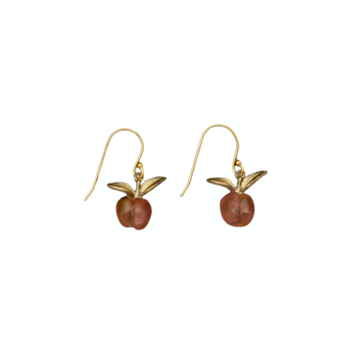 Peach Tree Dainty Earrings