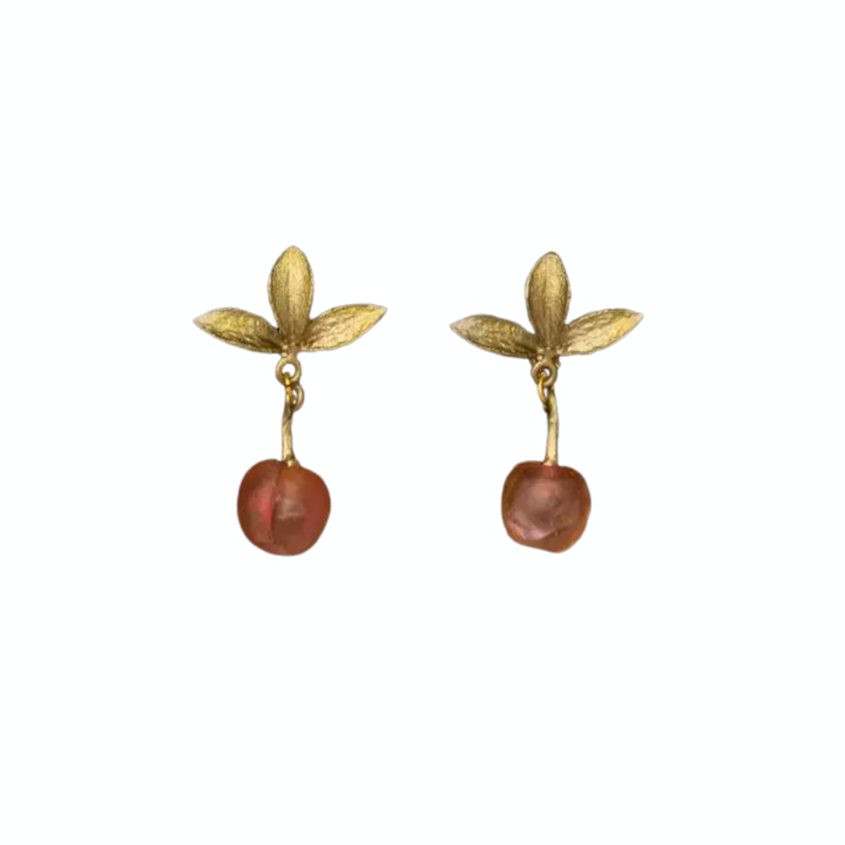 Peach Tree Post Earrings