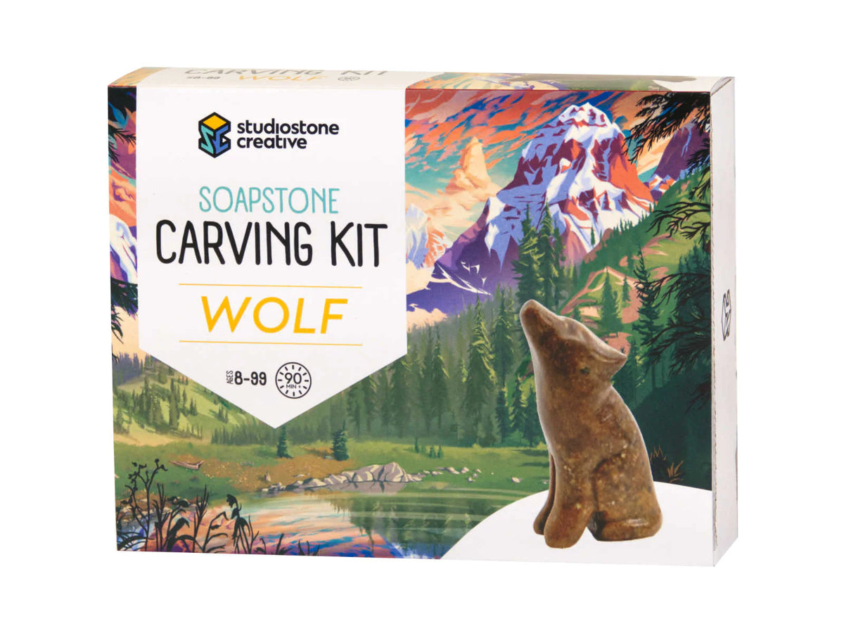 Wolf Carving Kit