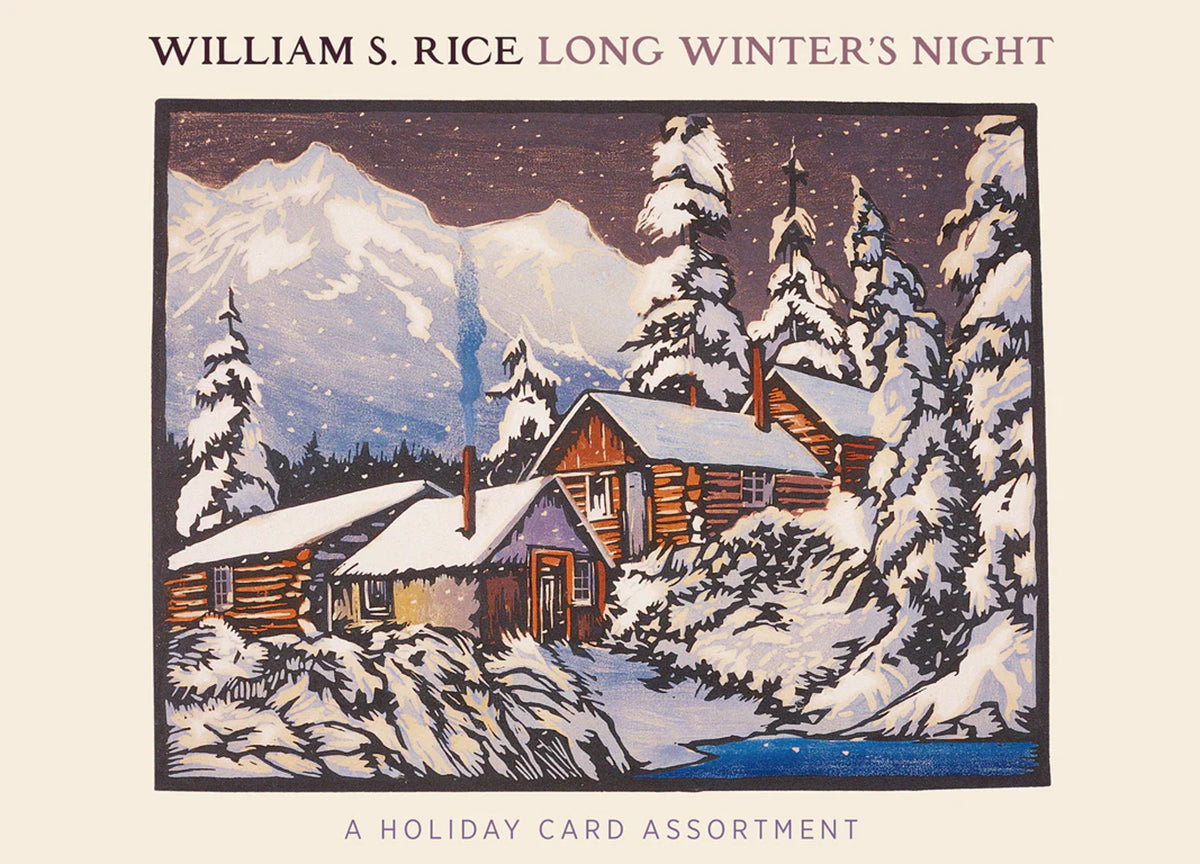 William S. Rice: Long Winter&#39;s Night Boxed Holiday Cards