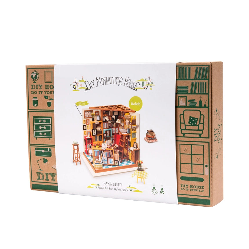 Sam's Study DIY Miniature House Kit