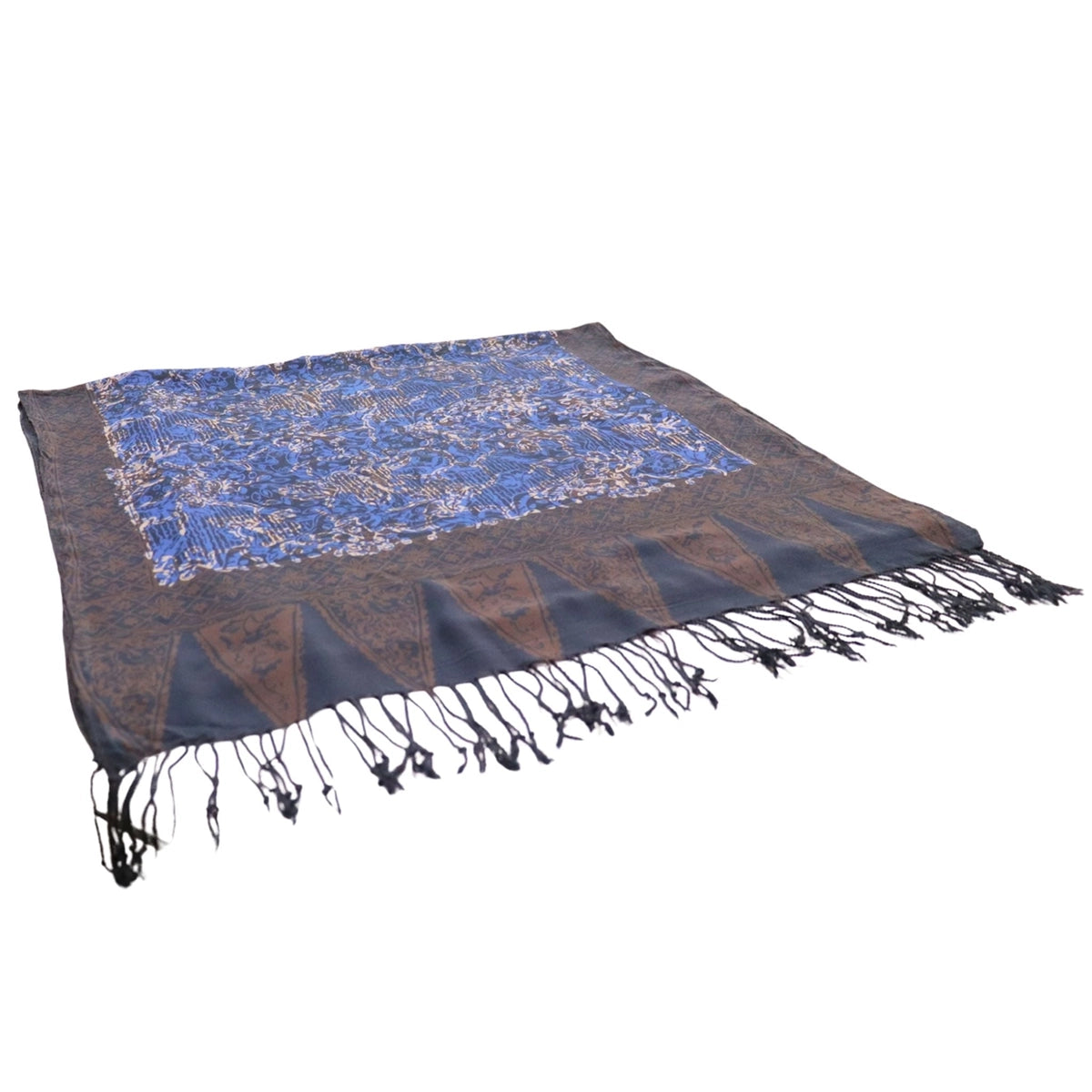 Butterfly Brown Batik Scarf