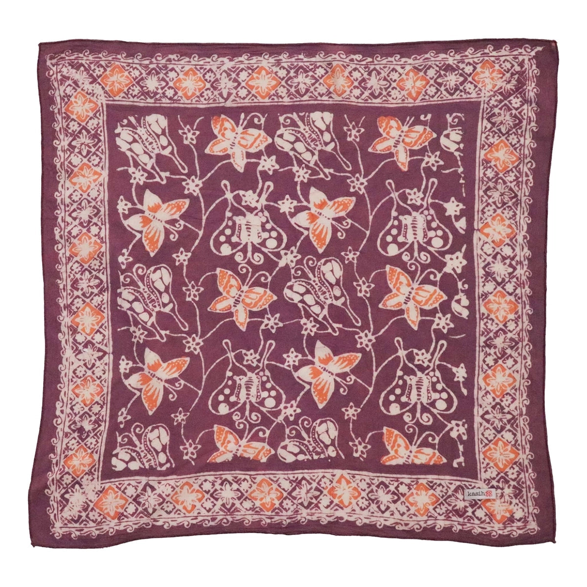 Royal Flutter Batik Bandana