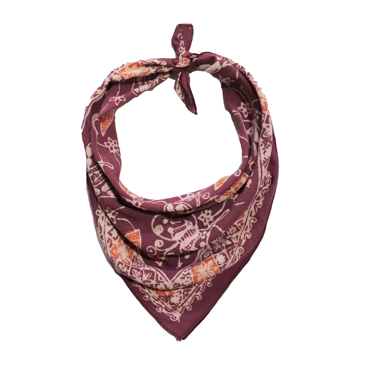 Royal Flutter Batik Bandana