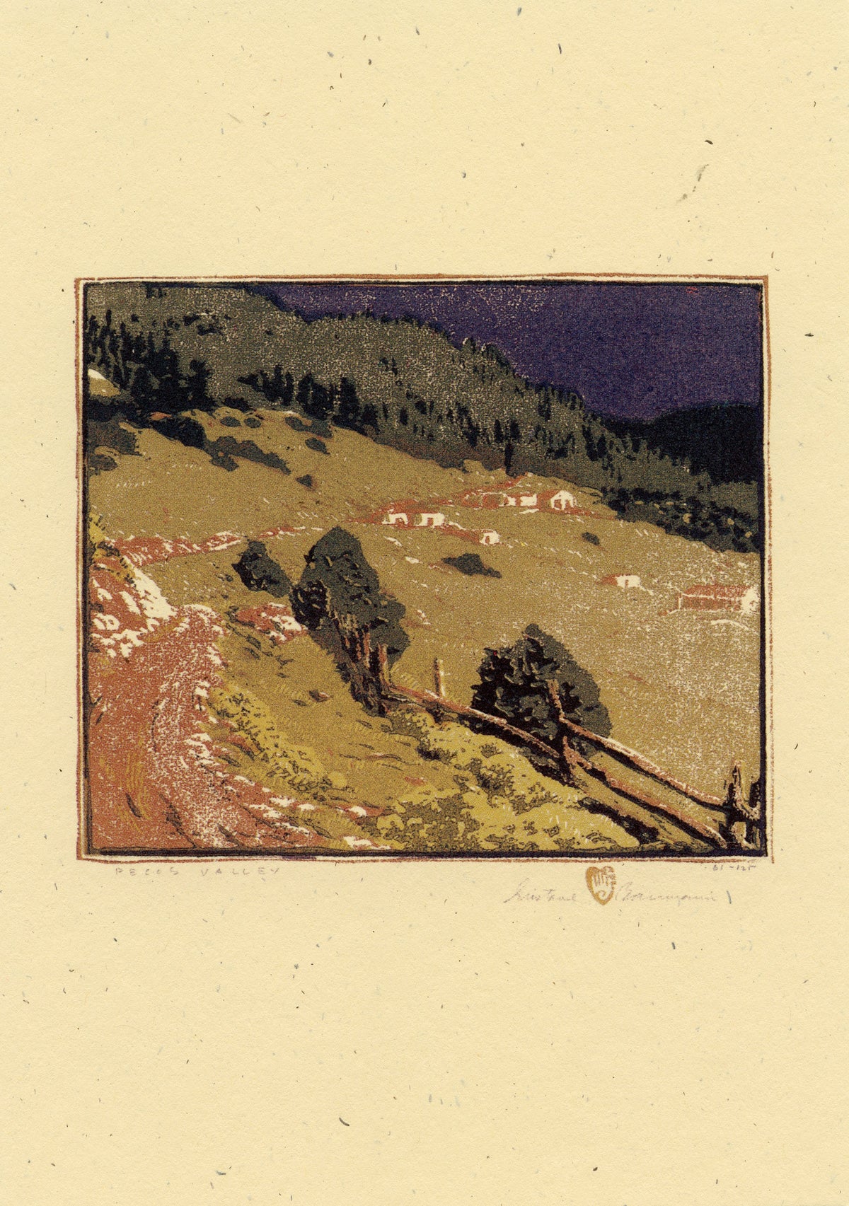 Gustave Baumann Landscape II Card Set