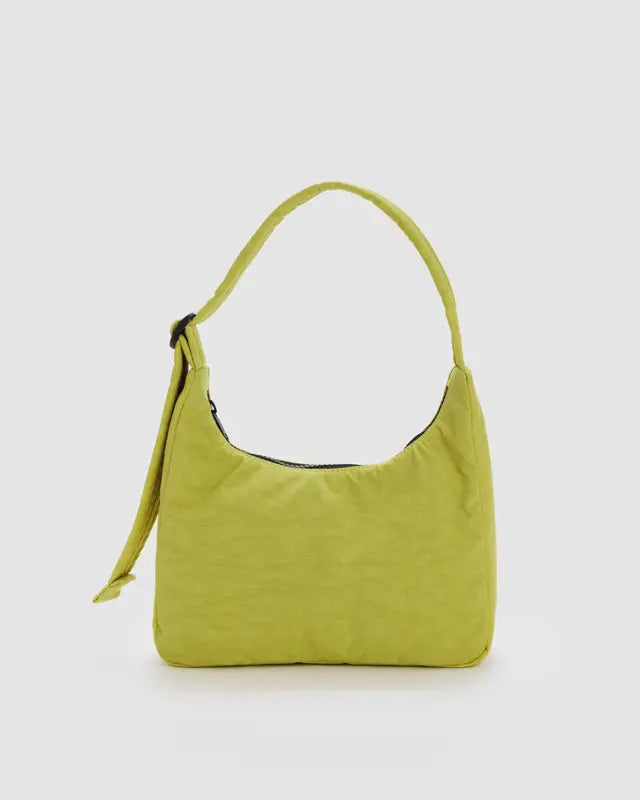 Lemongrass Mini Nylon Shoulder Bag