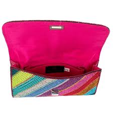 Out of Line Beaded Handbag