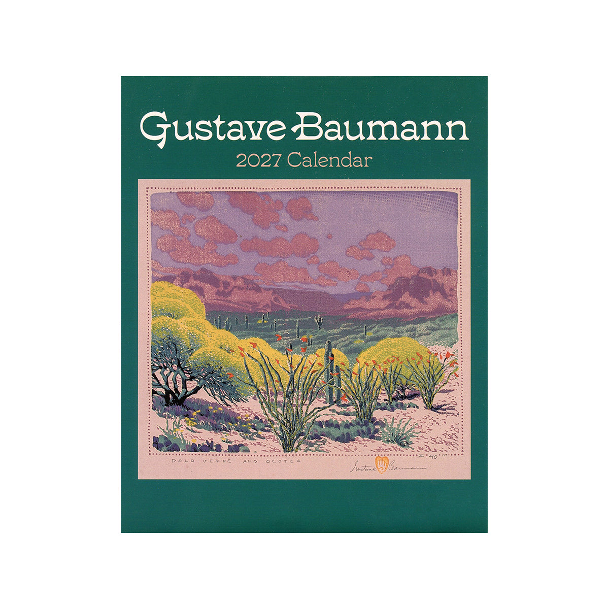 2027 Gustave Baumann MINI Calendar