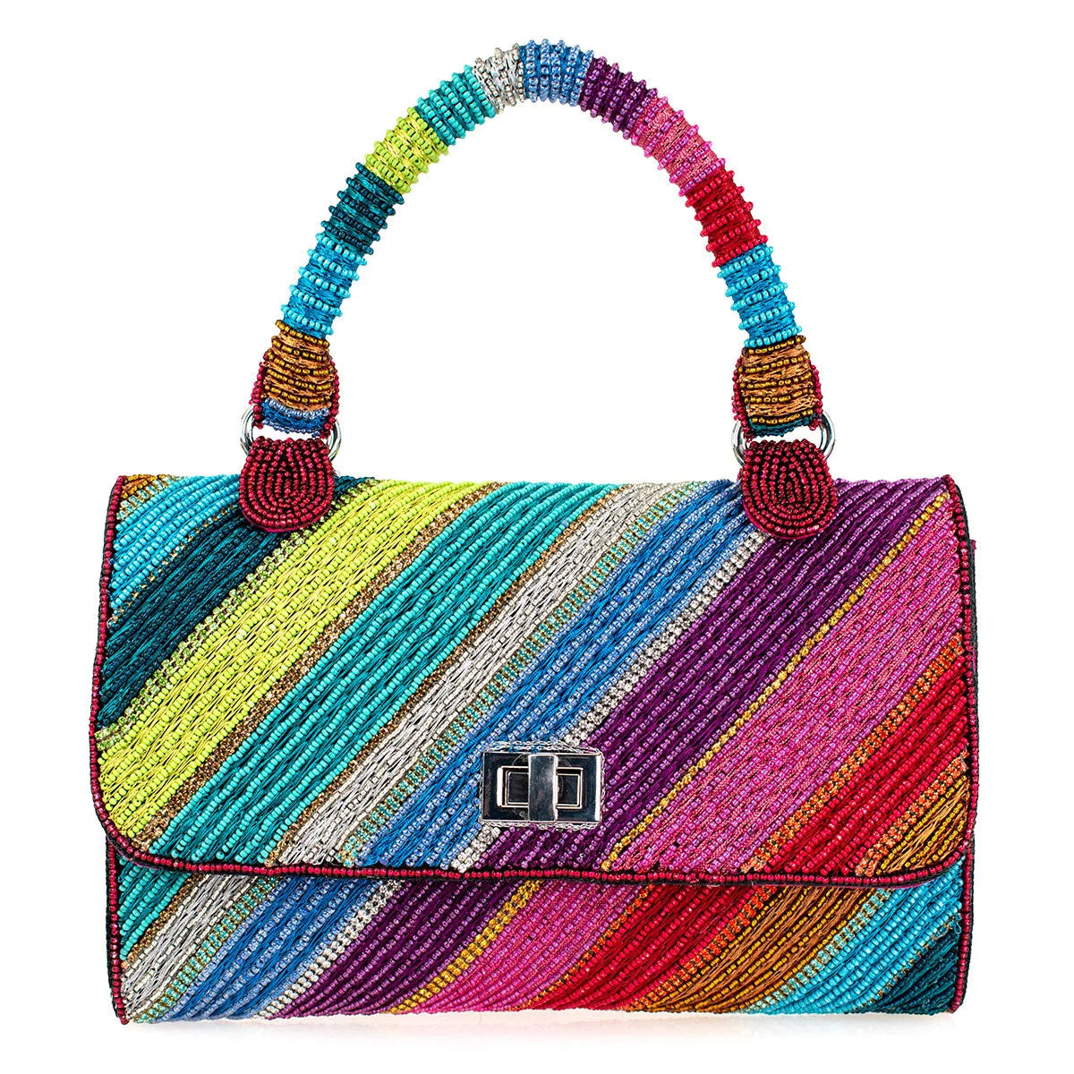 Out of Line Beaded Handbag