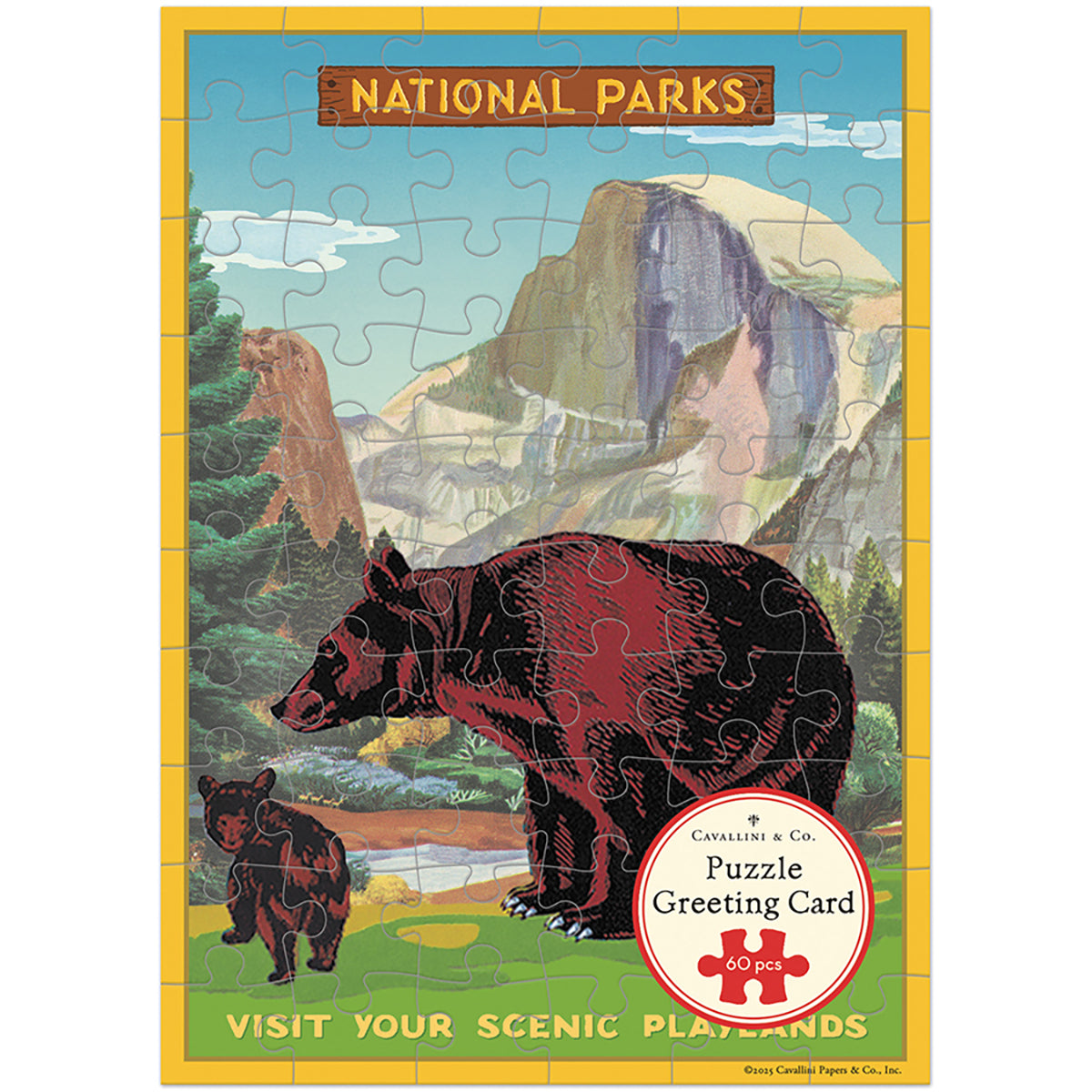 National Parks Puzzle Greeting Card