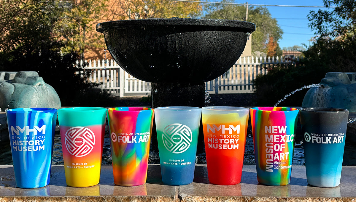 Museum Branded 16oz Silipint Cups