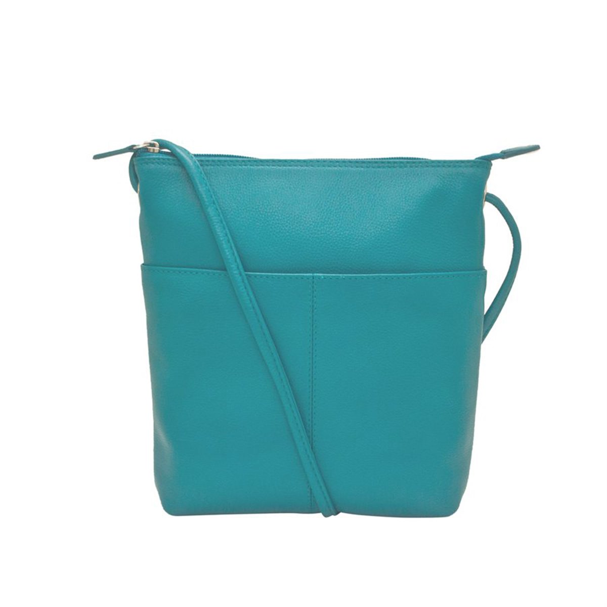 Leather Midi Handbag