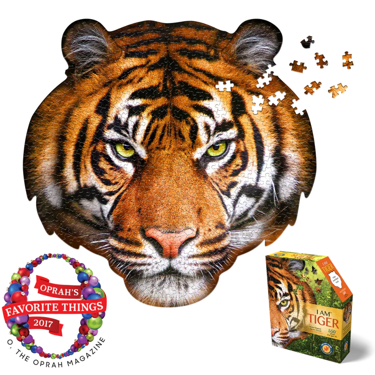 I AM Tiger 550 Piece Puzzle