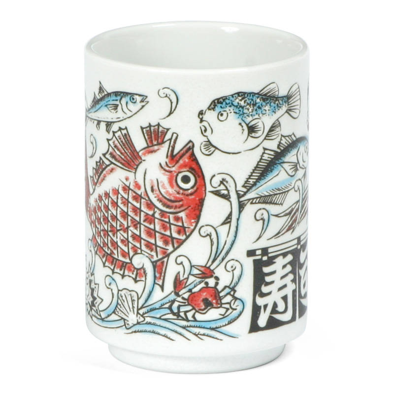 Sushi Fish Teacup